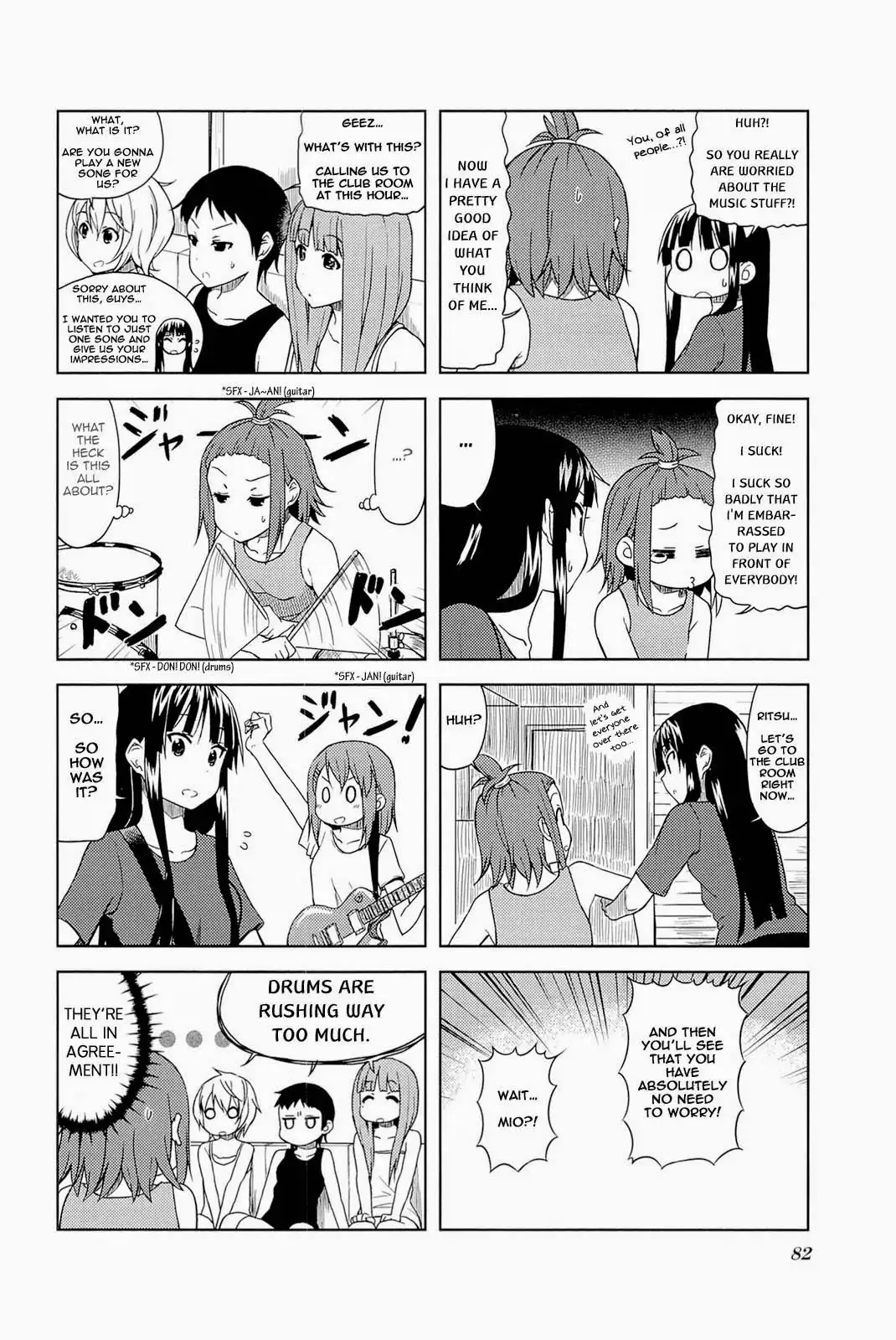 K-ON! - College Chapter 9 6